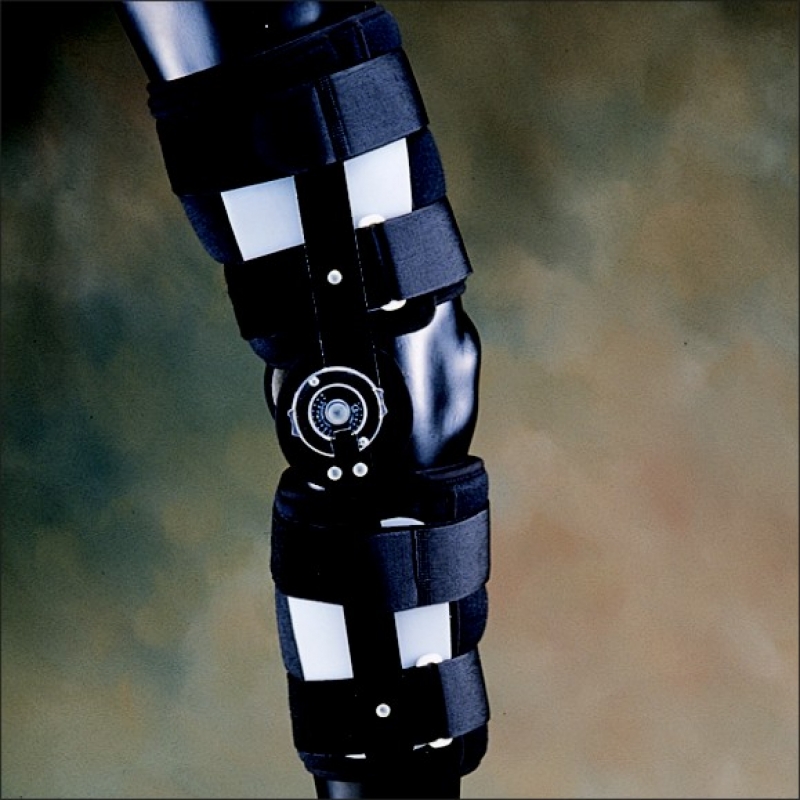 動態膝關節固定夾板