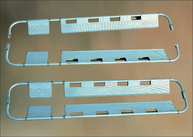 鋁合金鏟式擔架